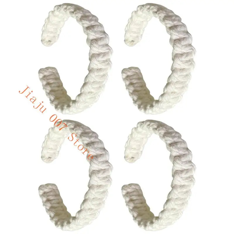 Nordic Rope Curtain Tiebacks Set of 4 – Cotton Linen Holders Curtain Tiebacks Vue