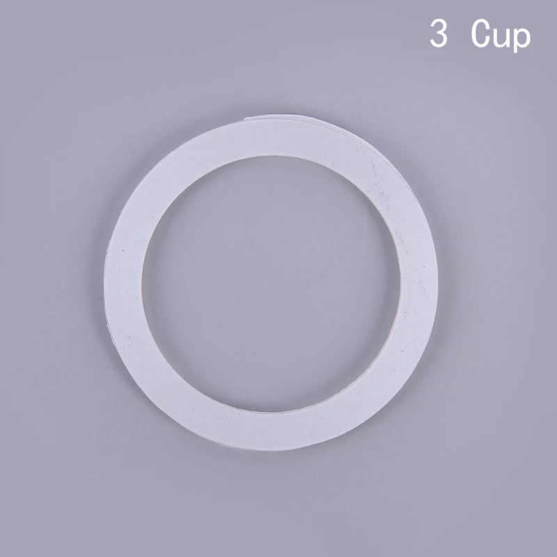 2Pcs Coffee Pot Washer 3mm Thickness Gasket Ring Silicone Coffee Pot Seal Ring Coffee Makers Accessories Vue N3