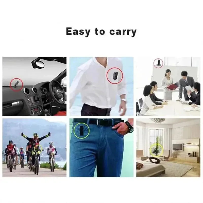 Mini HD 720P Body Camera – Portable DVR & Webcam Mini Body Camcorder Vue