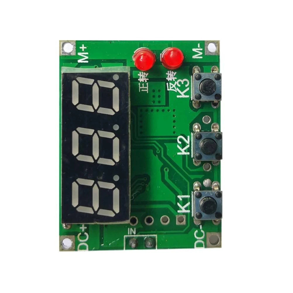 DC Motor Forward and Reverse Controller Brushed Motor Automatic Cycle Timing Delay Module Signal Trigger Motor Control Board Vue