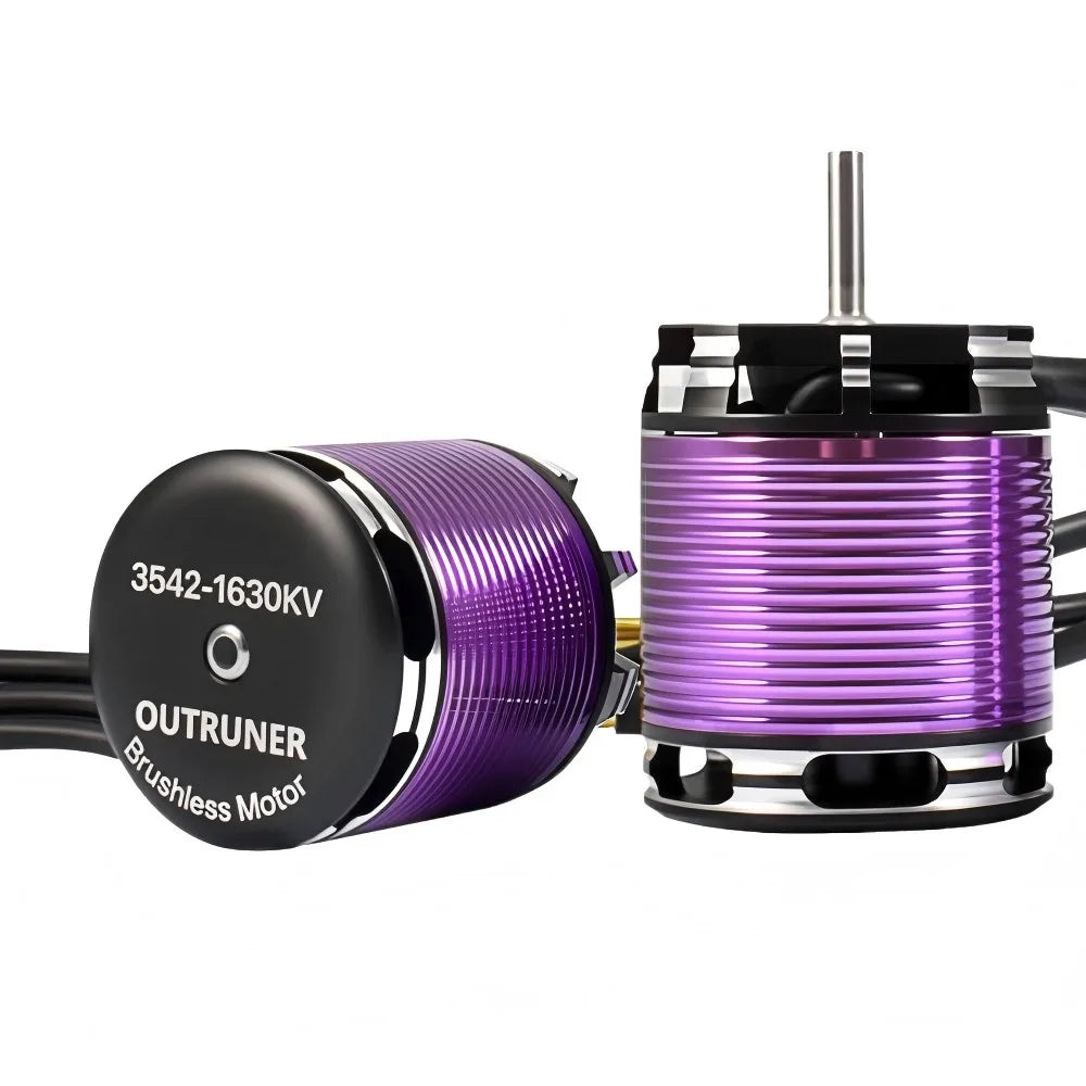 3542 Outrunner Brushless Motor 1630KV/2250KV for 1/10 1/12 RC Crawler Car 3-4S Lipo 1100W/1300W RC Climbing Vehicle Upgrade Part Vue