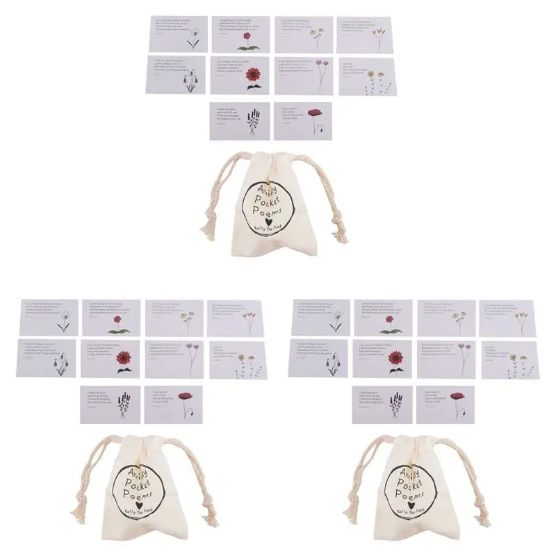 ABKW-30X Anxiety Relief Pocket Poems Whimsical Heart Tree, The Magic Of Handmade Whimsical Heart-Shaped Trees Vue As Shown