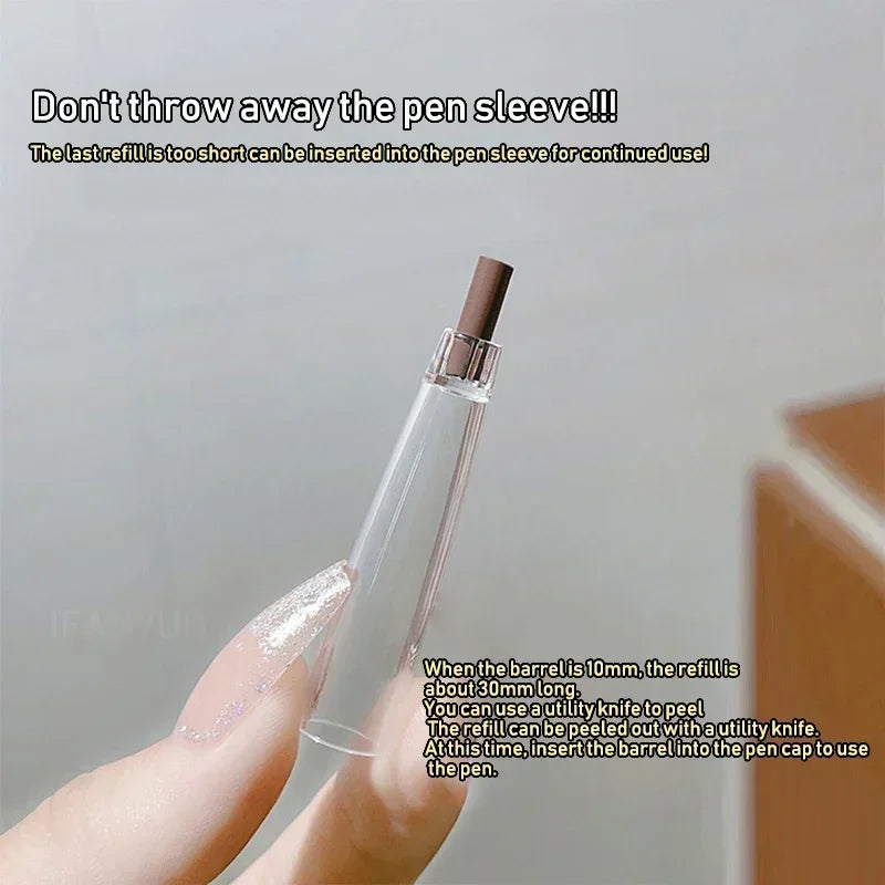 1pcs Professional Microblading Pencil Permanent Eyebrow Pencil Tattoo Waterproof Art Tint Makeup Eye Brow Pen Enhancers Cosmetic Vue