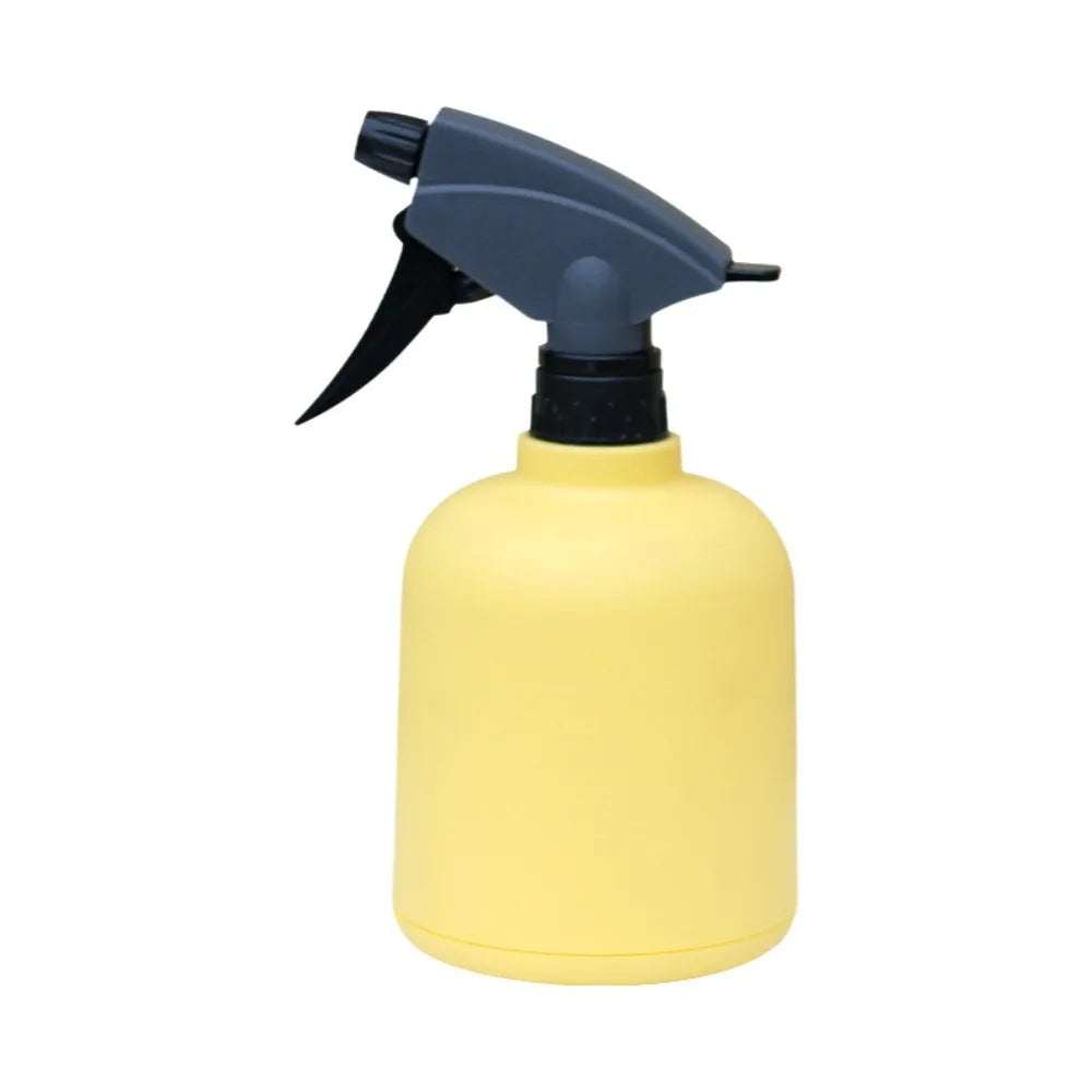 Leakproof Hand Pressure Sprayer Hand Operated Plastic Watering Can 600ml Thickened Bottle Bottom Plant Spray Bottle Plant Care Vue Yellow