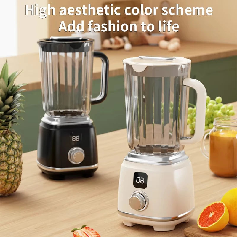 Electric Portable Juicer Fresh Fruit Mixer 10 Blades 600ML Multifunctional Juicer Ice Crusher Smoothie Blender Home Kitchen Tool Vue