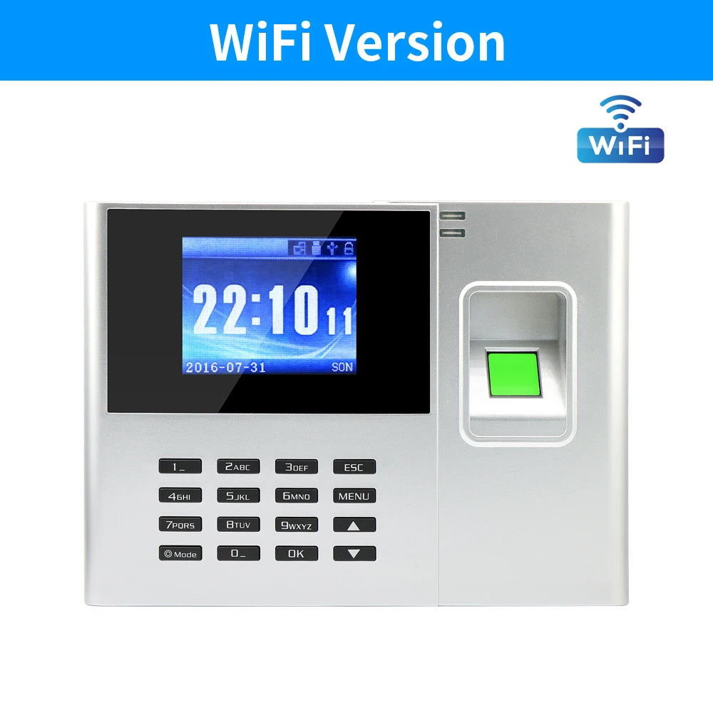 Office Employee 3-in-1 Access Control & Attendance Machine Multifunctional Time Clock Intelligent USB Export Attendance Data Vue N308-WIFI China Mainland