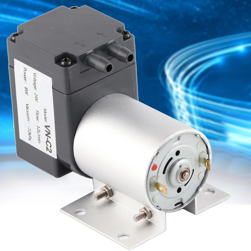 Pump Suction Pump Vacuum Pump Large Power Negative Pressure Suction Pump with Stand ‑72kpa 8w 12l Min Vue