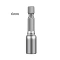 Magnetic Hex Nut Driver Socket 1/4" Shank Power Drill 6–13mm Nut Driver Socket Vue 6mm China Mainland