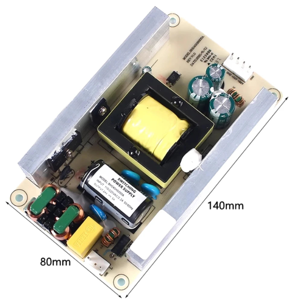 120W Switching Power Supply Module AC100-264V to 24V 5A 47-63Hz Electric Sofa Chair Voltage Regulator Bare Power Supply Board Vue
