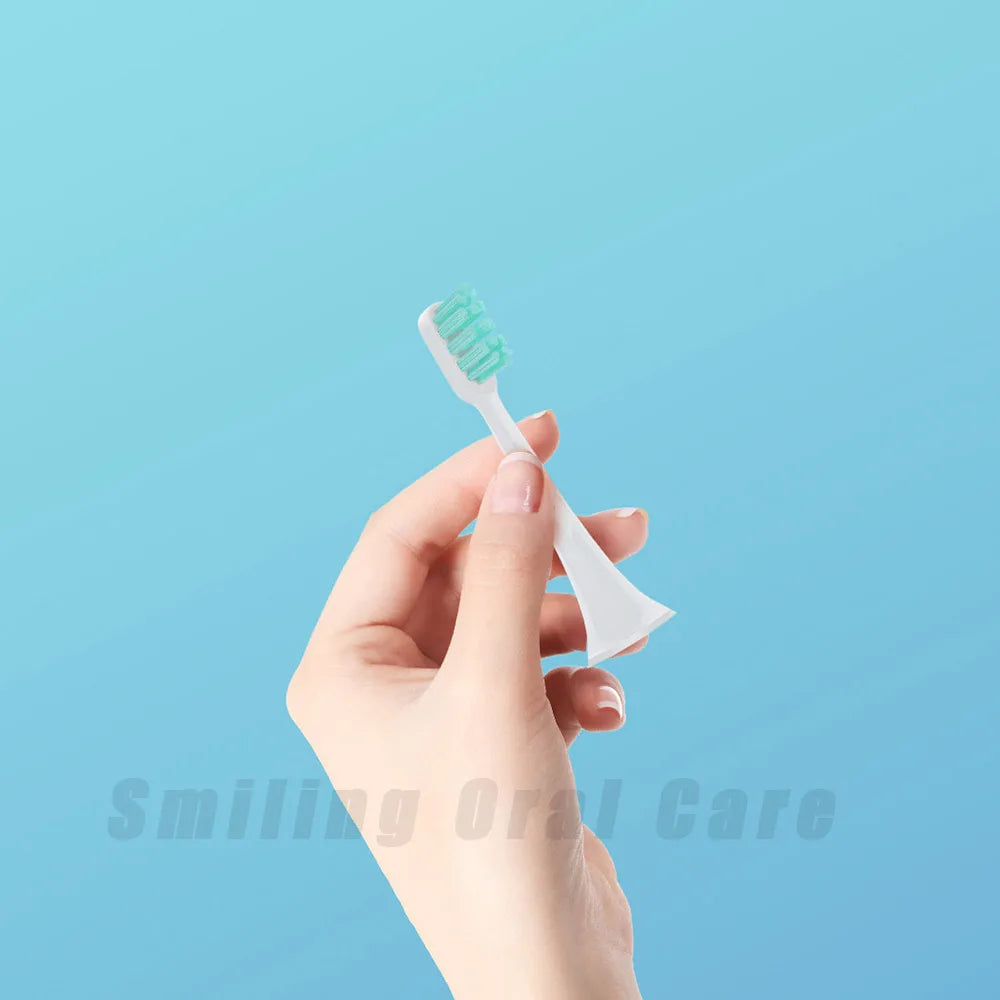 4PCS Replacement Electric Toothbrush Heads XIAOMI For T300/T500/T700/DDYS01SKS/MES601/MES602 High-Density Brush Heads Nozzles Vue
