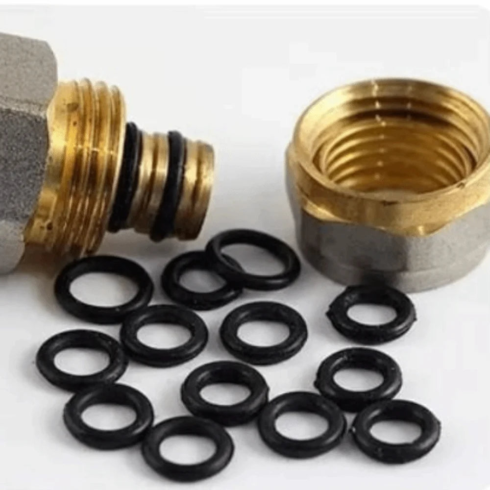 990pcs Kit Air Conditioning O Ring Kit Durable Wear-resistant Seal Rubber O-Rings High-pressure Maintenance Vue