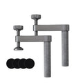 ABKW-2Pcs Bench Dog Clamp With Non-Slip Pad 19Mm Hold Down Clamp Aluminum Adjustable Table Clamps For Woodworking Tool Vue Default Title
