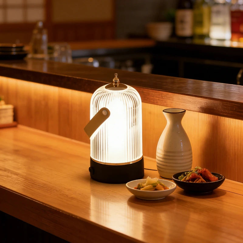 Minimalist LED Desk Lamp Creative Ambient Night Light Simple Table Lamp for Hotel Bar Restaurant Pub Home Decor Vue