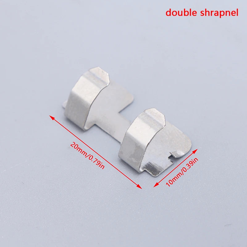 Replacement Multimeter Battery Shrapnel Contact Piece for FLUKE 101 106 107 302+ 303 305 324 Clamp Meter Repair Parts Vue Double Shrapnel