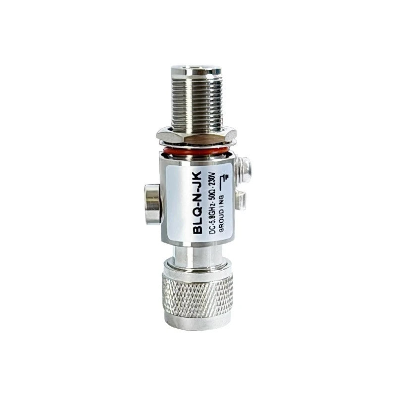 0-6GHz RF coaxial N-type antenna feeder lightning arrester 5.8G/2.4G lightning arrester N-JK N-male to N-female Vue