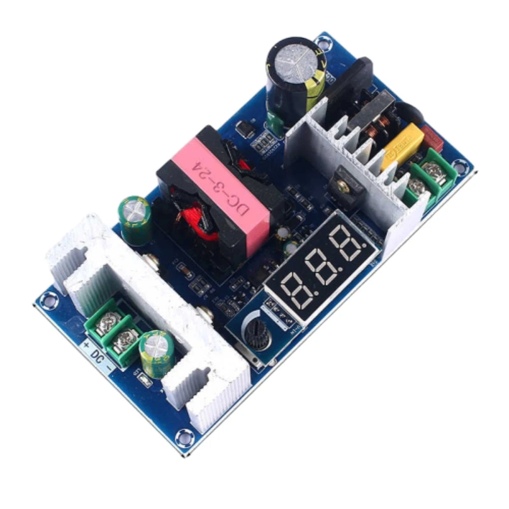 AC-DC Converter 150W Switching Power Supply Module AC100-245V to DC3-24V 6A Adjustable Power Supply Board with Digital Display Vue