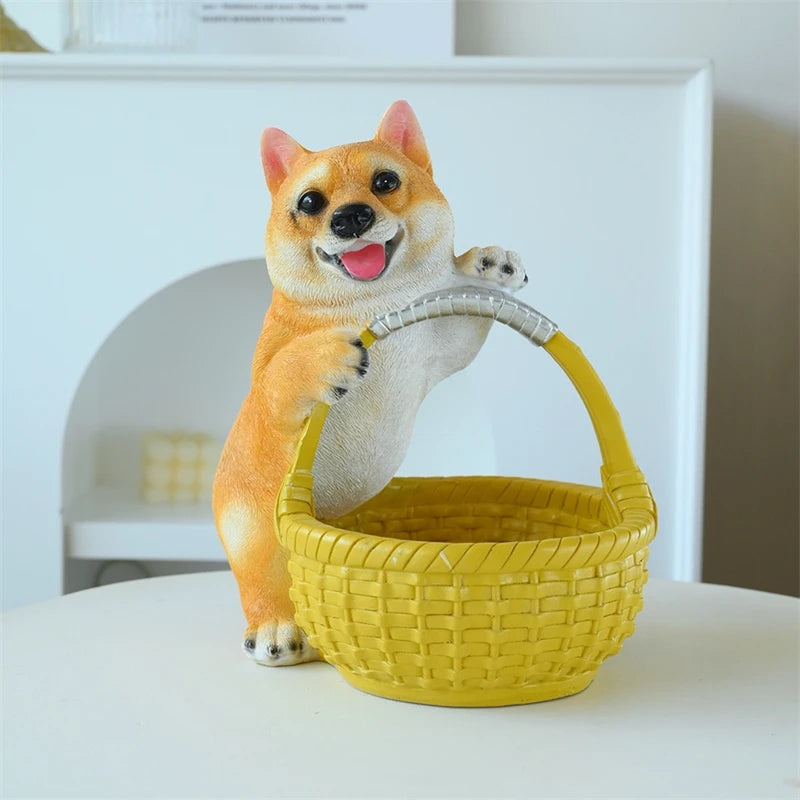 Dog Key Holder Creative Ceramic Cute Organizer For Home Entryway Foyer Living Room Tv Cabinet Decor Housewarming Gift For Women Vue