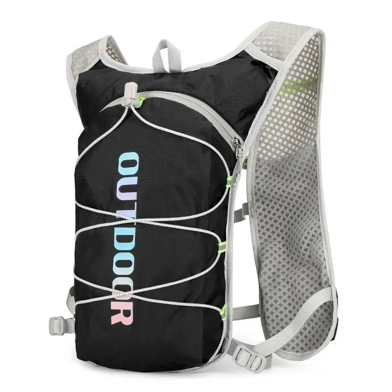 CC11Outdoor Trail Running Backpack Ultralight Race Hydration Vest Vue Black