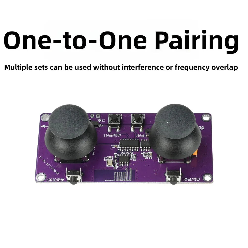 2.4G Wireless 8-Channel Dual Joystick RC Control Module DIY Kit RC Control Module Kit Vue