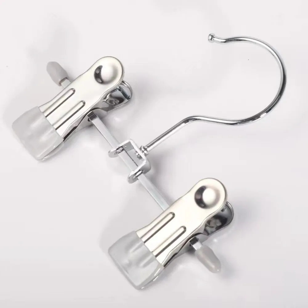 30pcs 360° Rotatable Clothes Drying Hanger Windproof Non-Slip Clothes Clips Double Clip Multi-Function Clothespins Vue