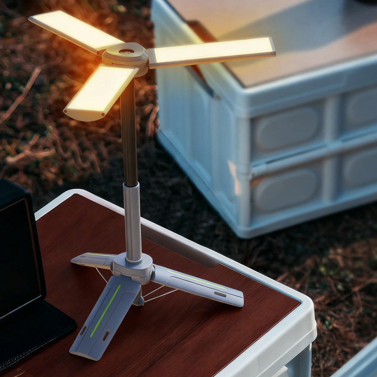 APWIKOGER Telescopic Camping Lantern 8000mAh LED Flashlight Telescopic Camping Lantern Vue China Mainland