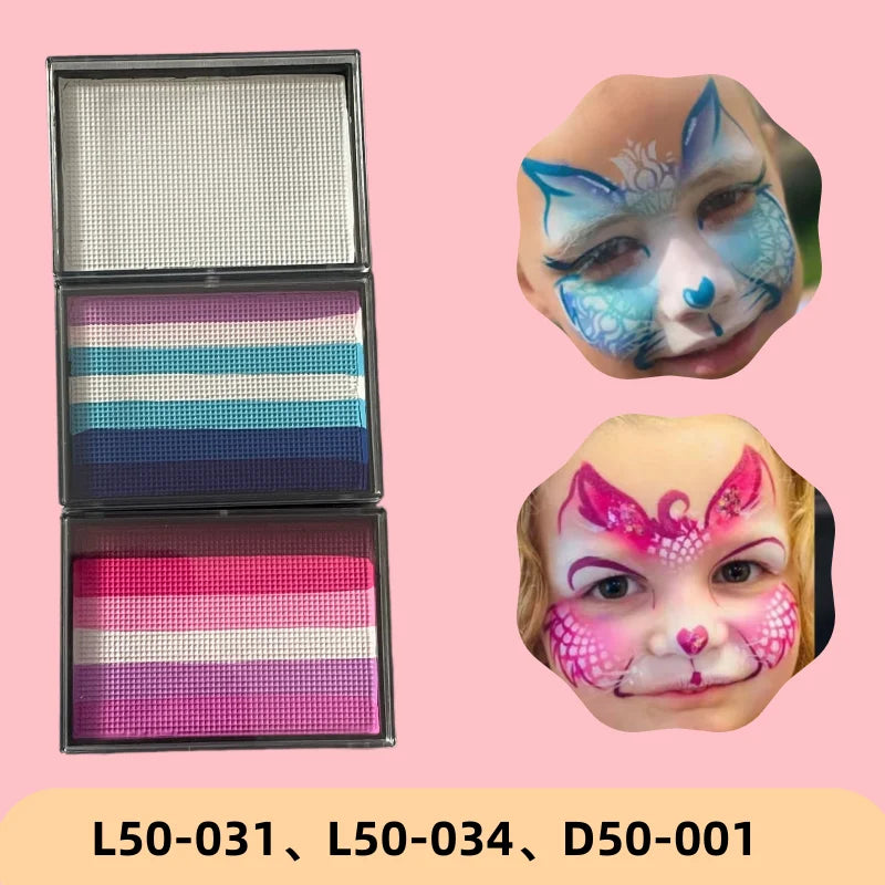 Facial Painting Pigment Set Totaling 150g Water-Based Painting Can Be Used for Adult and Children'S Party Performances Vue Set 2