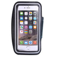 Gym Running Phone Bag Arm Band Holder for 5.5inch Smartphones Secure Fit Outdoor Sports Mobile Phone Armband for iPhone Samsung Vue black