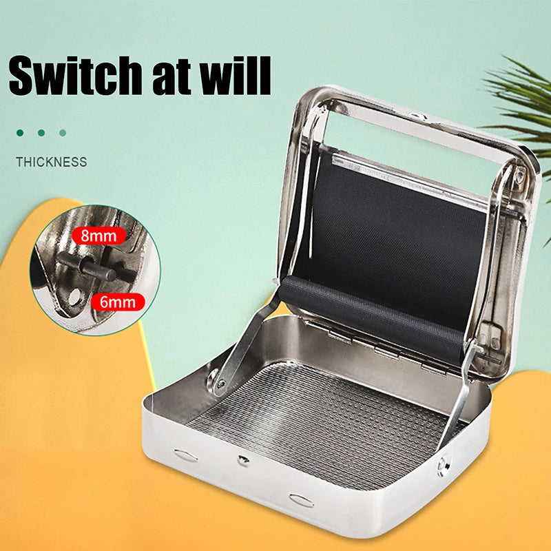 Automated Cigar Maker Box Paper Rolling Case Machine Tobacco Smoking