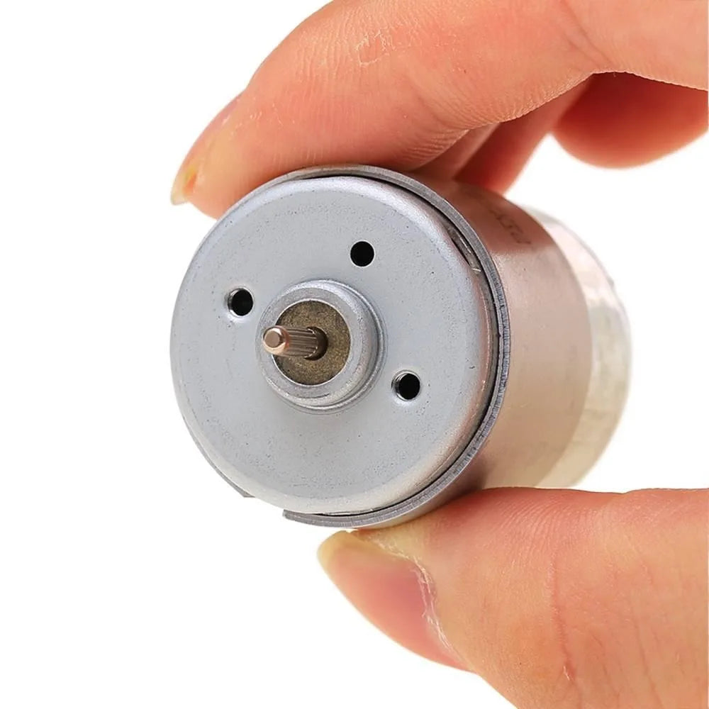 1PCS Mini 385 Motor DC12V-24V Dual-axis 10500 RPM Precision DC Motor for Copiers and Printers Vue