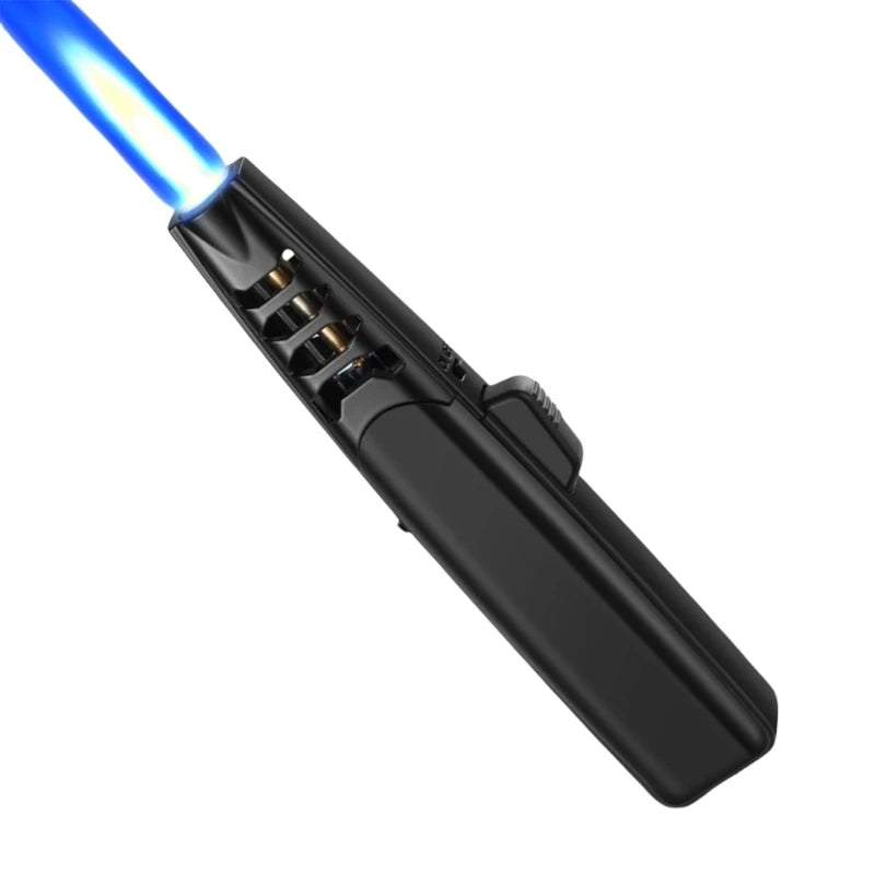 Windproof Blue Flame Torch Lighter – BBQ, Camping & Welding Torch Lighter Vue BB