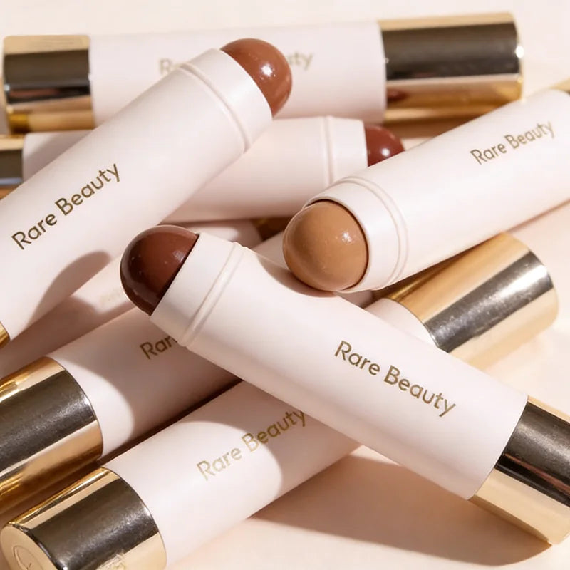 Rare Beauty Contour Stick Shade Long-Lasting Waterproof Smooth Creamy Texture Natural Matte Sculpting Brightening Daily Cosmetic Vue