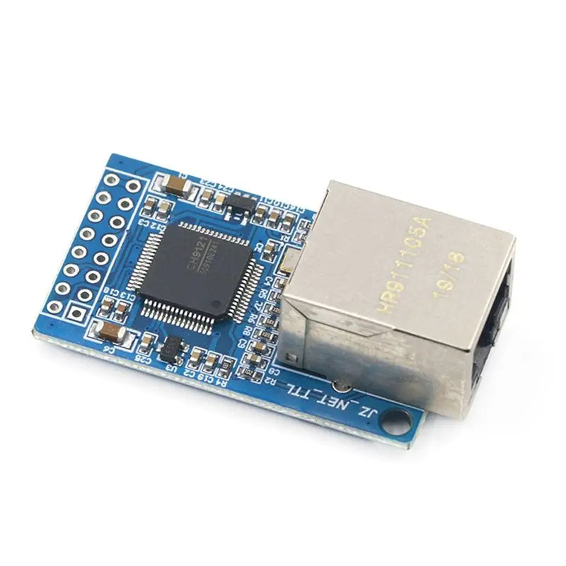 Hot-CH9121 Serial Port To Ethernet Network Module Chip TTL Transmission Industrial Microcontroller STM32 TCP/IP 51 3.3V 5V Vue