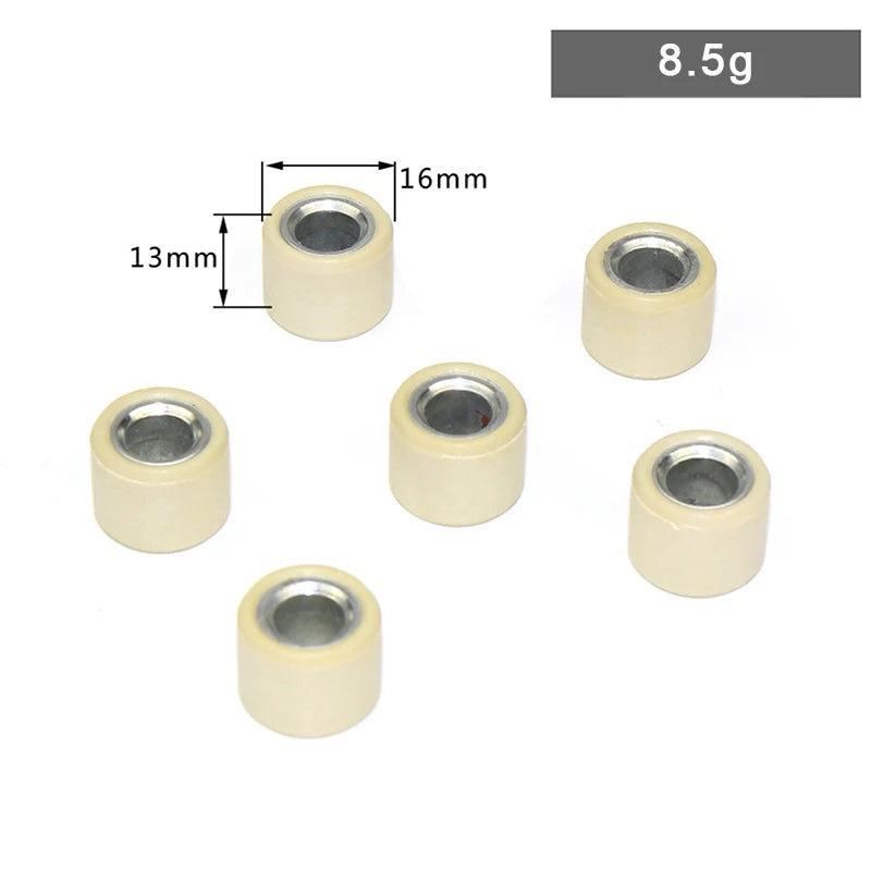 Metal 16x13 Variator Roller GY6 50 50CC 80CC 139QMB Dio R1 100 100CC