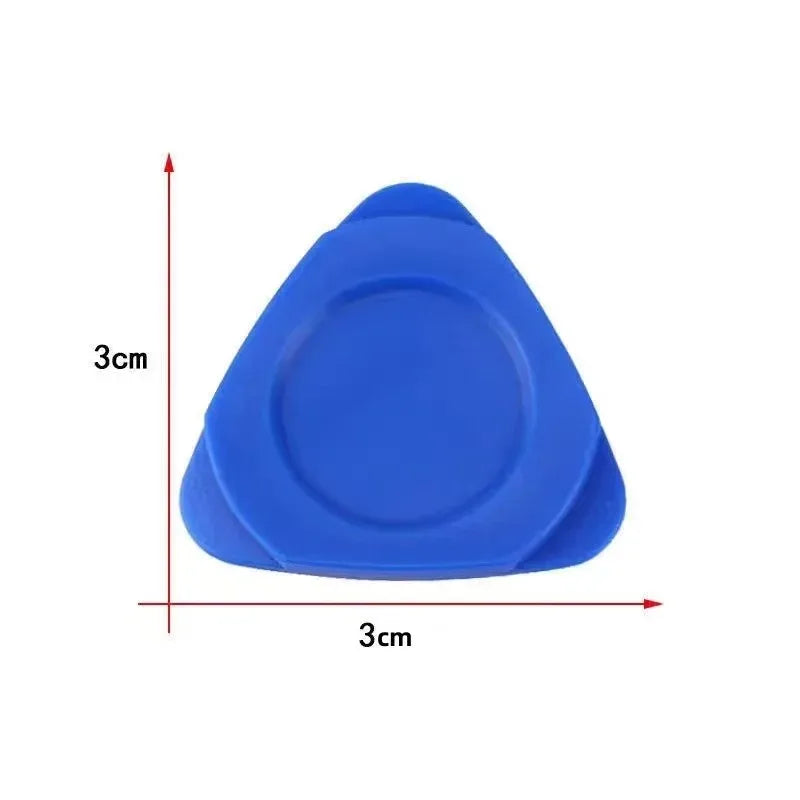 Triangle Plastic Scraper Pry Opening Tool Thick Slice 10-100Pcs For Kit Repair Disassemble Mobile Phone iPad Tablets PC Teardown Vue Thick Triangle 10pcs