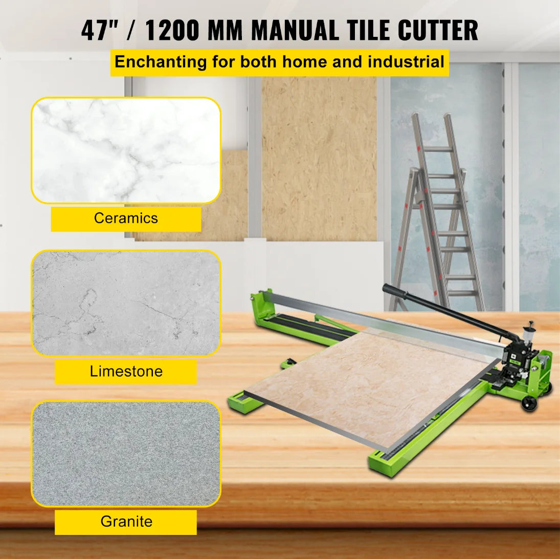SucceBuy Manual Tile Cutter Infrared Laser Positioning Floor Push Knife Professional Hand Tool for Cutting Porcelain Ceramic Vue