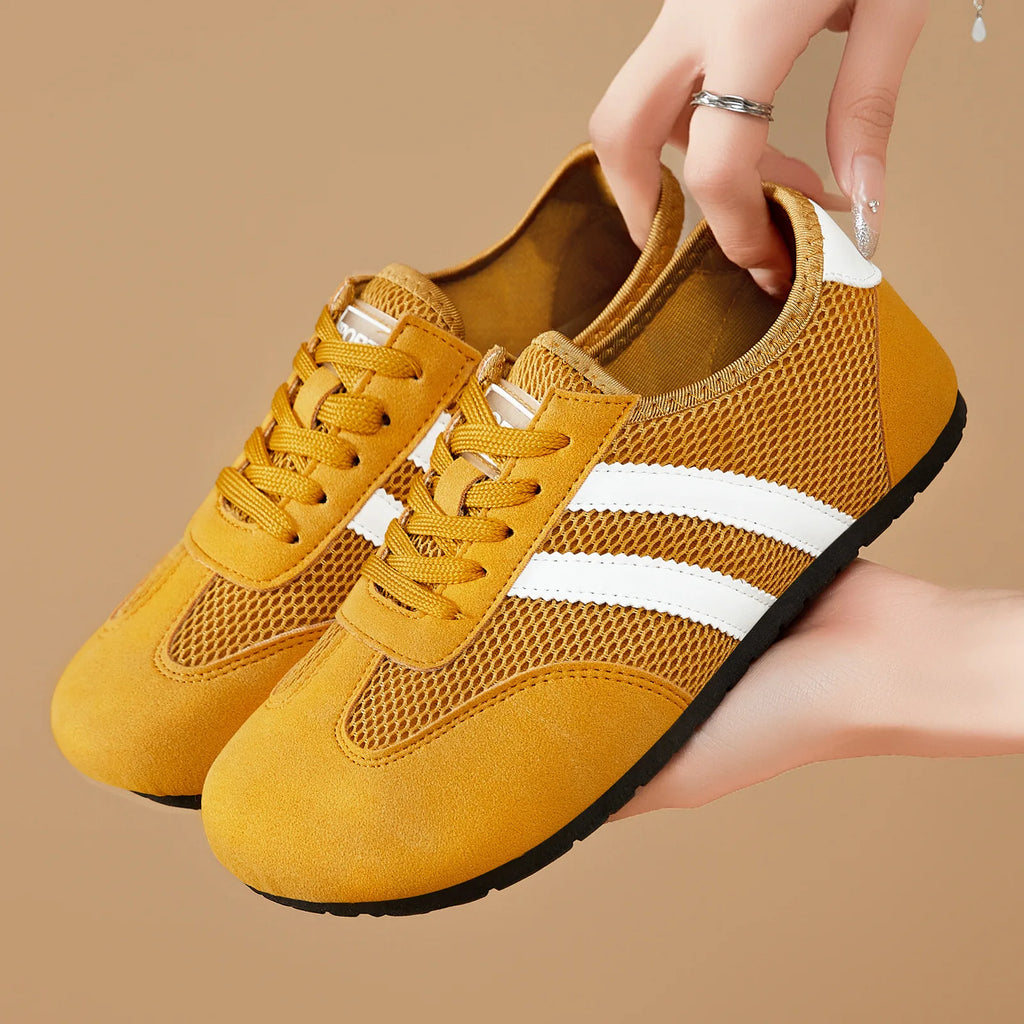 Dehun Women's Soft Sole Casual Flat Sneakers – Comfy & Stylish Casual Flat Sneakers Vue