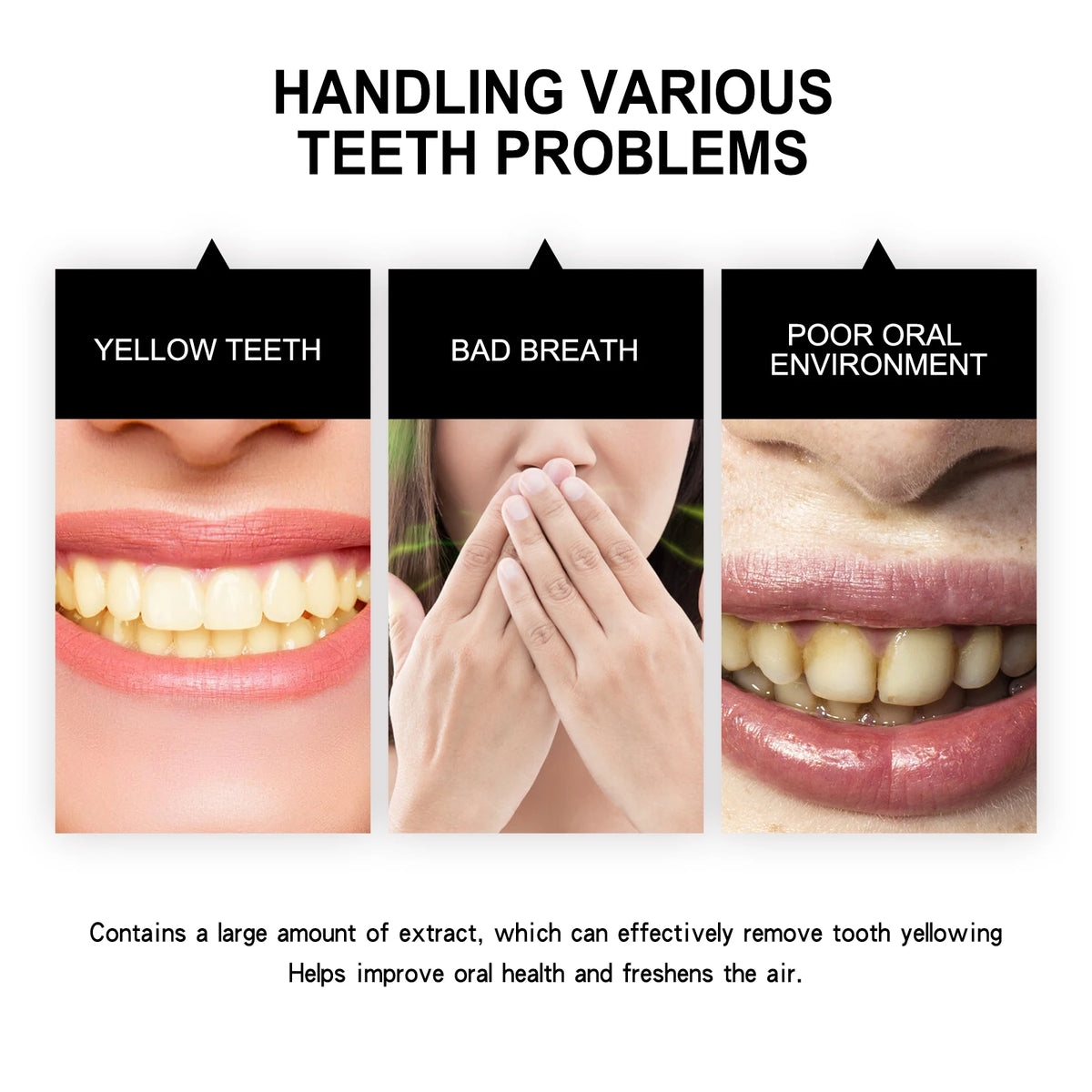 Activated Charcoal Teeth Whitening Powder - Tartar Cleaning, Yellow Stain Reduction, Smokers' Teeth Whitening & Oral Care Vue