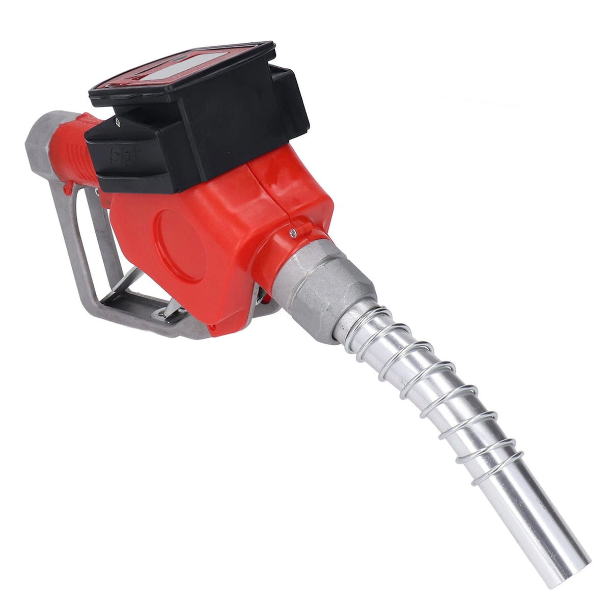 1in Automatic Fueling Nozzle Aluminum Alloy Digital Meter Petrol Fuel Nozzle Aluminum Alloy Fuel Nozzle Vue