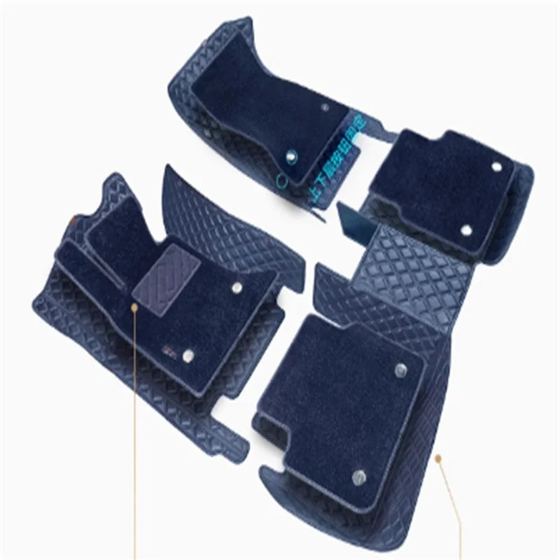 5D Custom PU Leather Floor Mats for Toyota Tundra | All Weather Custom Car Floor Mats Vue