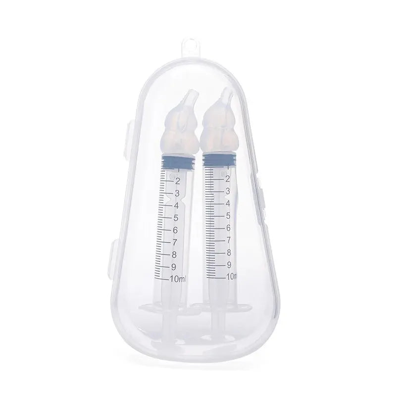 vvocci Cartoon Baby Oral Suction Nasal Aspirator 10ml Syringe-style Baby Nasal Irrigator Baby Snot Cleaner Vue