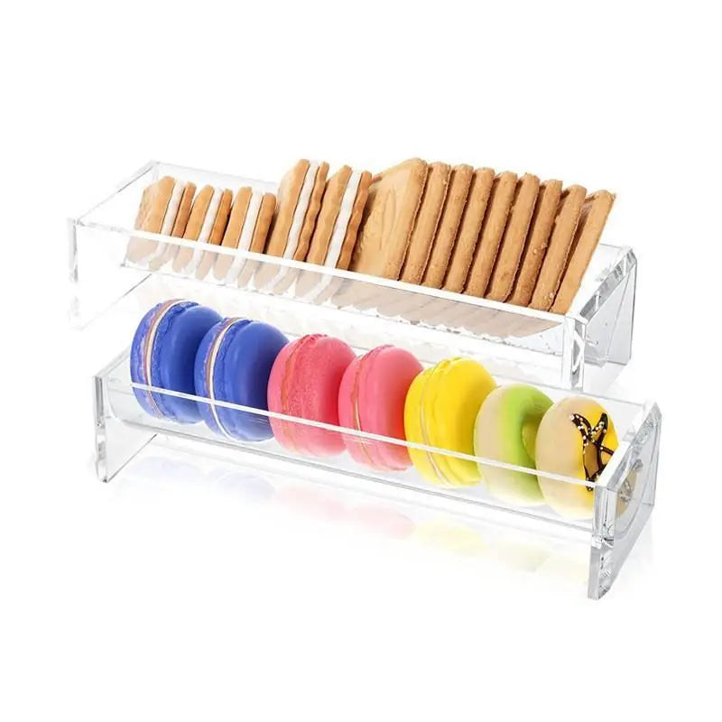 Acrylic Dessert Tray European Wedding Party Picnic Home Office Snack
