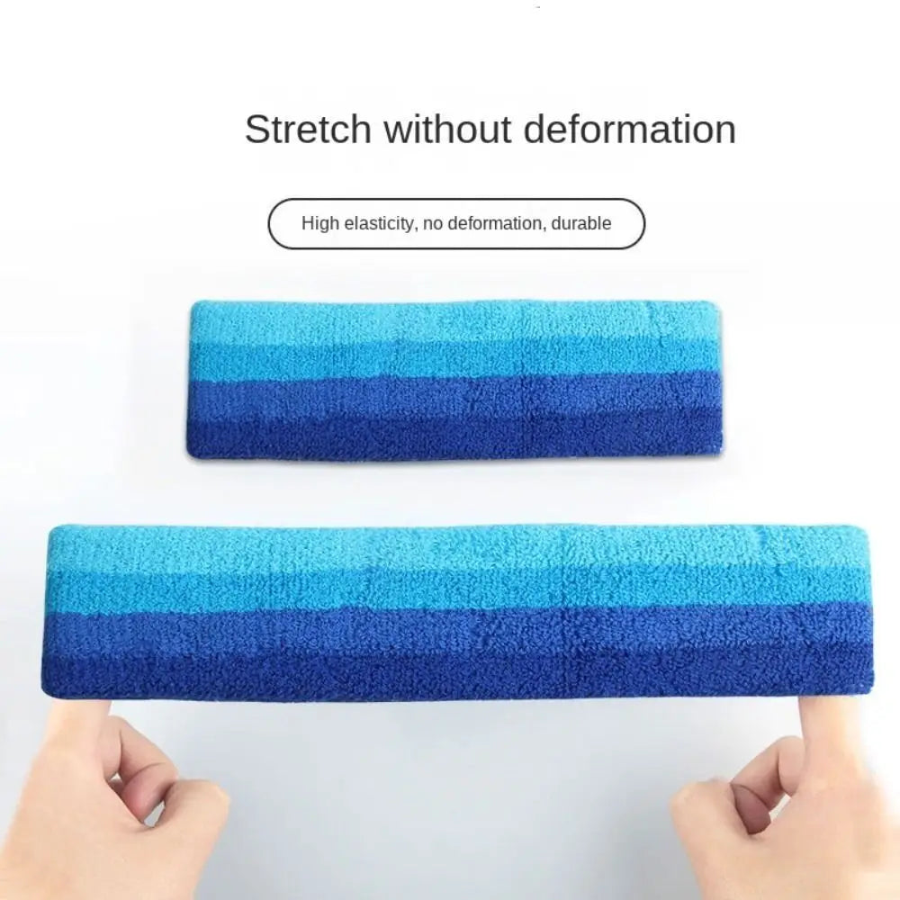 For Women Absorbent Band Basketball Tennis Headwrap Wrist Band Sweat Headband Sweatband Wristband Mens Sports Headband Vue