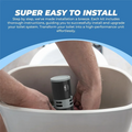 Universal Toilet Fill Valve Quiet And Fast Fill Solves Slow Filling, Leaks, And Noise Issuesabkw Vue Default Title