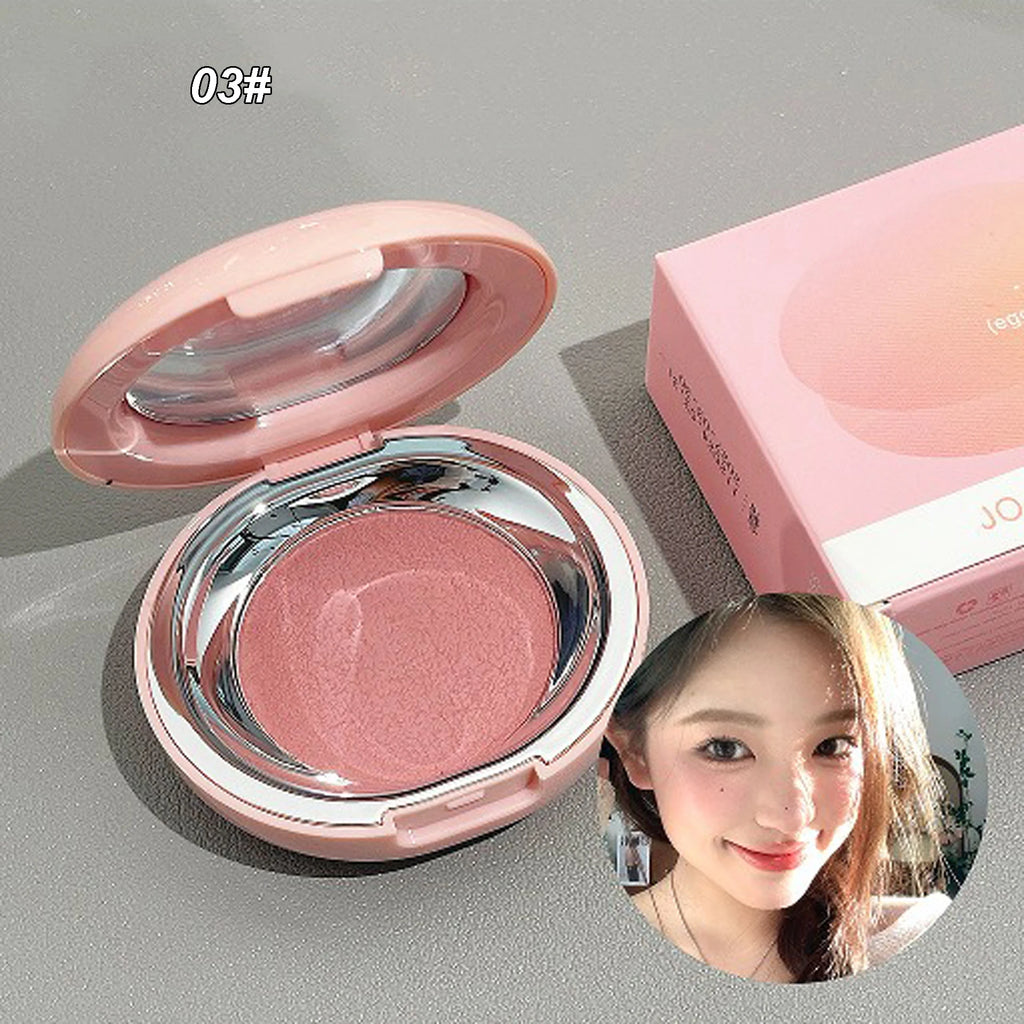 4 Colors Cute Blush Brighten Face Long Lasting Rouge Matte Face Mousse Powder Blusher Cream Women Facial Blush Korean Cosmetics Vue