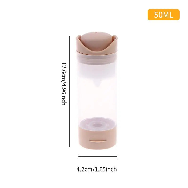 50ML 80ML Empty Airless Vacuum Press Dropper Bottle Cosmetic Container for Eye Cream Serum Portable and Refillable Vue 50ml