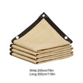 2/3/4/5m Rectangular Sun Shade Sail Canopy UV Block Sunshade Sails Sunscreen for Outdoor Patio Garden Backyard Awning Sunsail Vue 2x3m