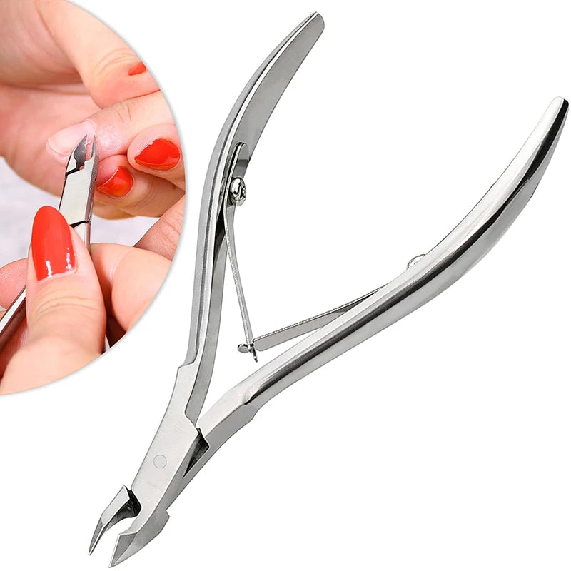 Cuticle Trimmer kit, Super Sharp Dead Skin Clipper, Labor-saving Cuticula Remover for Fingernail Toenail, Manicure Pedicure Vue