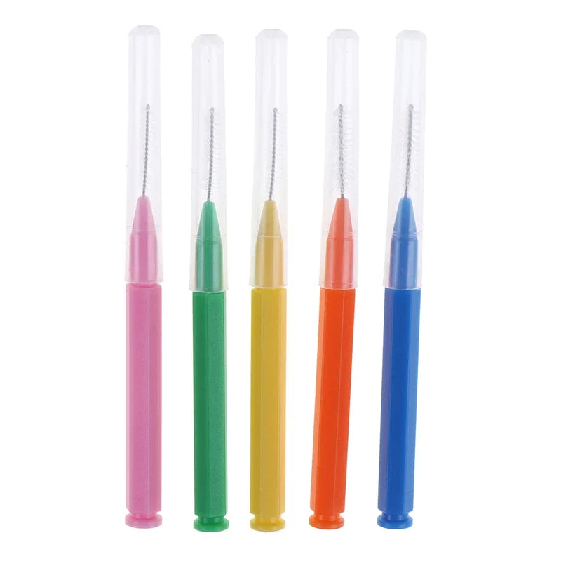 30pcs/lot Interdental Brush Dental Floss Teeth Oral Clean Hygiene Toothpick Vue