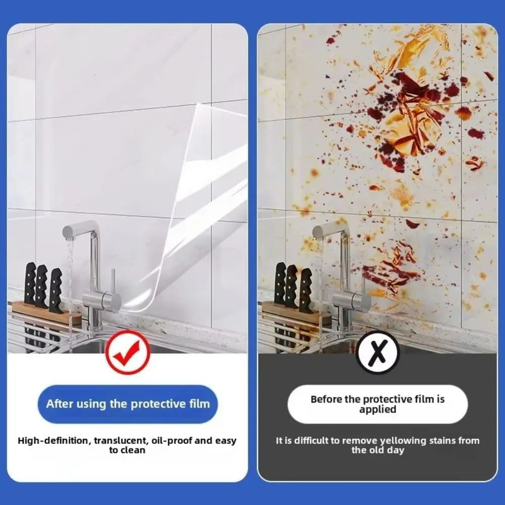 40 45 Electrostatic Latex Paint Wall Protection Film Oil-proof Vue