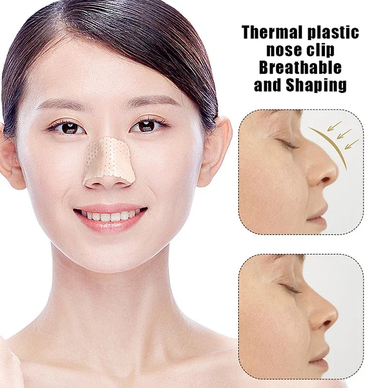 Self-shaping Nose Splint Low Temperature Thermoplastic Nose Job Adhesive Tape Fracture Splint Provide External Support Fixation Vue